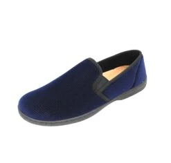 Regal Navy Slip-On Slipper 9 Regal Navy Slip-On Slipper -Rockport Store foaregal03d