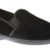 Regal 2 Black Slip-On Slipper