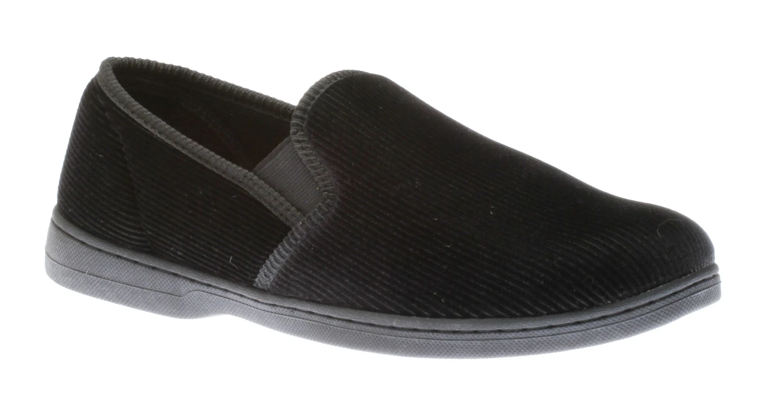 Regal 2 Black Slip-On Slipper 3 Regal 2 Black Slip-On Slipper