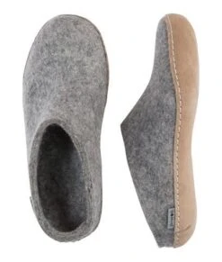 Glerups Slip-On Grey 7 Glerups Slip-On Grey -Rockport Store gleslipon05c
