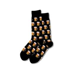 Hotsox Men's Beer Crew Socks