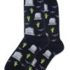 Hotsox Men's Gravestones Crew Socks 2 Hotsox Men's Gravestones Crew Socks -Rockport Store hotgravestones