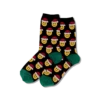 Hotsox Women's Santa Smile Emoji Crew Socks -Rockport Store hotsantasmile