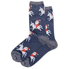 Santa Unicorn Denim