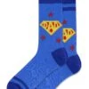 Hotsox Men's Super Dad Blue Crew Socks -Rockport Store hotsuperdad