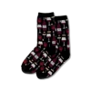 Hotsox Women's Wine Crew Socks -Rockport Store hotwine