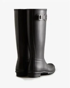 Hunter Women's Original Black Tall Rain Boot -Rockport Store hunw2349901d