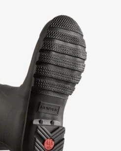 Hunter Women's Original Black Tall Rain Boot -Rockport Store hunw2349901e