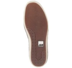 McGuffey Perforated Tan Brown Leather Slip-On Sneaker -Rockport Store johmcguffeyps06d