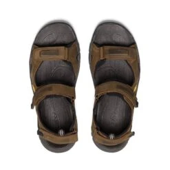 Keen Targhee III Bison Brown Leather Open Toe Hiking Sandal 11 Keen Targhee III Bison Brown Leather Open Toe Hiking Sandal -Rockport Store kee1022423e