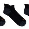 Merrell Repreve 3-Pack Low Cut Tab Socks Black -Rockport Store mea33525t301