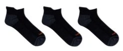 Merrell Repreve 3-Pack Low Cut Tab Socks Black