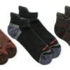 Merrell Repreve 3-Pack Low Cut Tab Socks Brick 2 Merrell Repreve 3-Pack Low Cut Tab Socks Brick -Rockport Store mea33525t304
