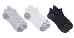 Merrell Repreve 3-Pack Low Cut Tab Socks Grey