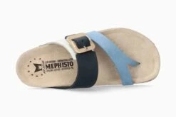 Mephisto Madeline Sea Blue -Rockport Store mepmadeline03d
