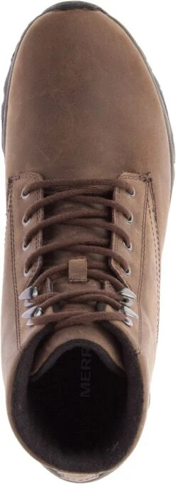 Merrell Icepack Guide Mid Lace-Up Polar Bracken Waterproof Winter Boot -Rockport Store mericepack02c 1