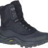 Merrell Thermo Overlook 2 Mid Waterproof Black Leather Wide Boot