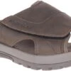 Merrell Sandspur 2 Earth Brown Leather Slide Sandal 1 Merrell Sandspur 2 Earth Brown Leather Slide Sandal -Rockport Store mersandspur2s07 1