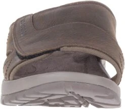 Merrell Sandspur 2 Earth Brown Leather Slide Sandal 8 Merrell Sandspur 2 Earth Brown Leather Slide Sandal -Rockport Store mersandspur2s07b 1