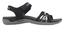Merrell Terran 3 Cush Cross Black Sandal -Rockport Store merterranc301a