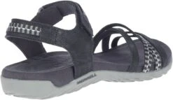 Merrell Terran 3 Cush Cross Black Sandal -Rockport Store merterranc301c
