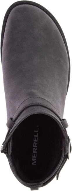 Merrell Westbrook Bluff Black Waterproof Ankle Boot -Rockport Store merwestbrook01b 1