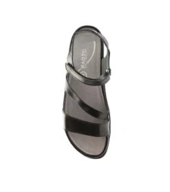 Etera Black Leather Sandal -Rockport Store naoetera030g