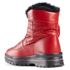 Olang Luna Velcro Rosso Winter Boot -Rockport Store olaluna10a