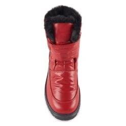 Olang Luna Velcro Rosso Winter Boot -Rockport Store olaluna10b