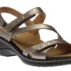 Sandal Velcro Pewter -Rockport Store orts8010p11