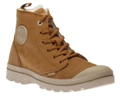 Palladium Pampa Hi Zip Brown
