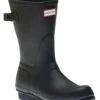 Hunter Women's Black Short Back Adjustable Rain Boots -Rockport Store products11211 1242x1536 396239