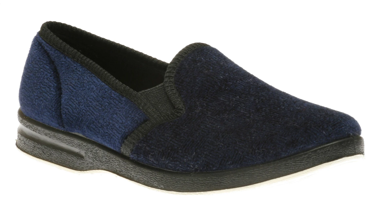 Regal Navy Slip-On Slipper 3 Regal Navy Slip-On Slipper