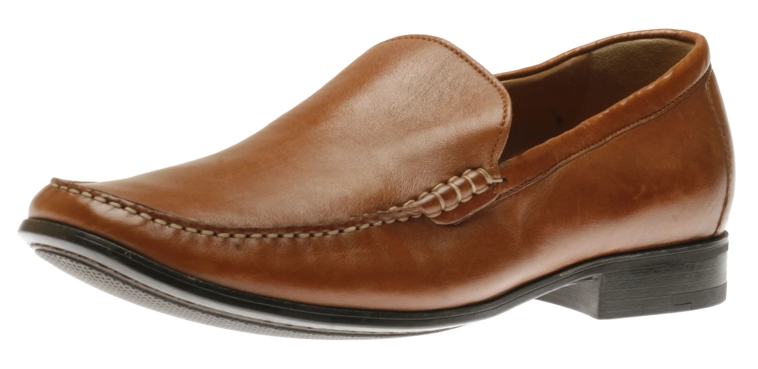 Cresswell Cognac Brown Leather Venetian Loafer 3 Cresswell Cognac Brown Leather Venetian Loafer