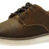 McGuffey Plain Toe Brown Leather Derby Sneaker -Rockport Store products15516 2390x1167 545802