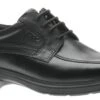 ECCO Helsinki Black Leather Lace-Up Dress Shoe