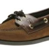 Sperry Men's Authentic Original Brown Nubuck Leather Two Eye Boat Shoe 1 Sperry Men's Authentic Original Brown Nubuck Leather Two Eye Boat Shoe -Rockport Store products8369 2782x1258 331781