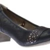 RELIFE R4037 Navy Silver Cutout Dress Pump 1 RELIFE R4037 Navy Silver Cutout Dress Pump -Rockport Store rel2070206f03