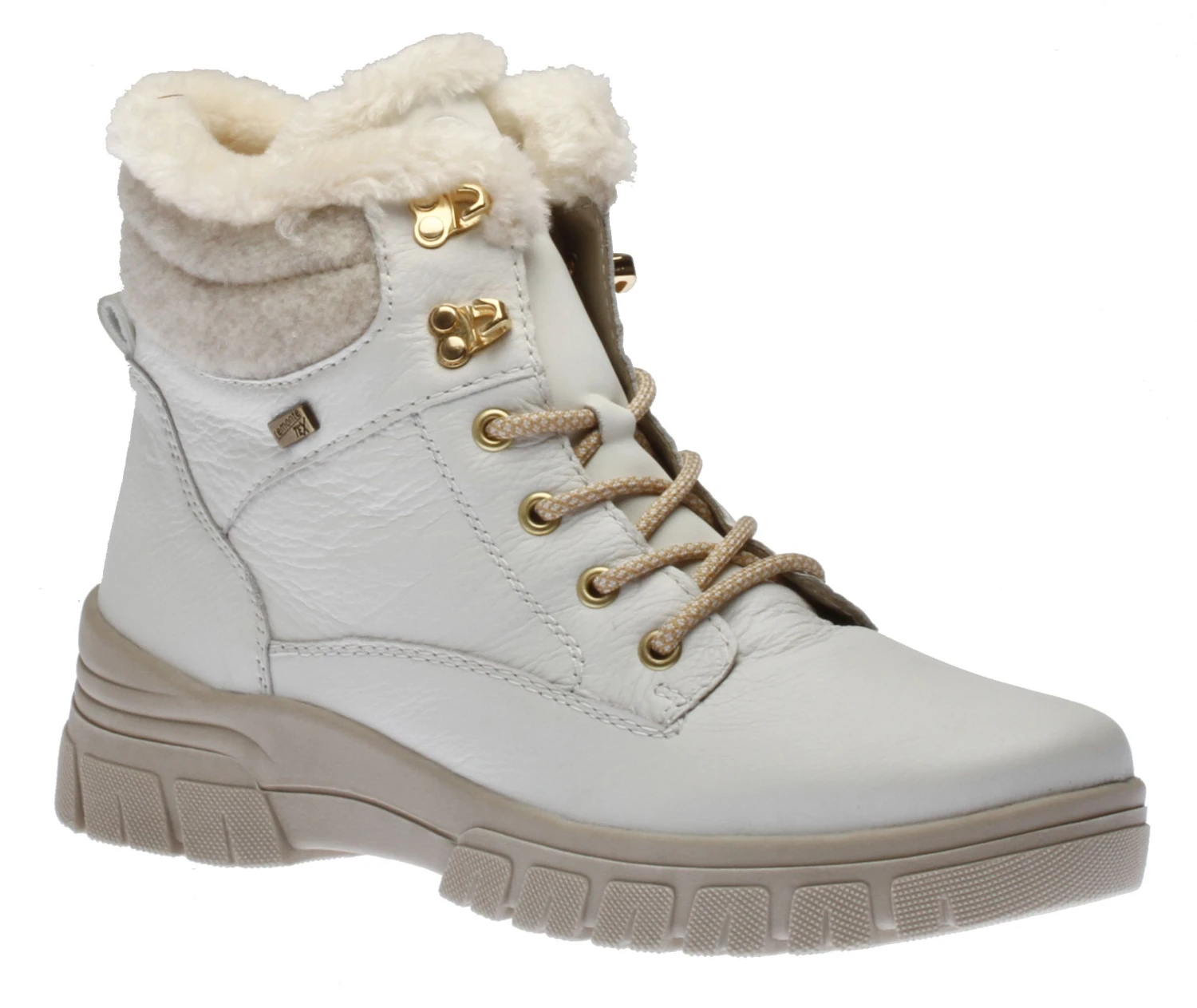 Remonte Cast Zip Lace White 3 Remonte Cast Zip Lace White