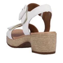 Remonte Manila Sandal White -Rockport Store remd0n5280b