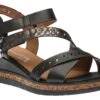 Remonte Oden Sandal Black 1 Remonte Oden Sandal Black -Rockport Store remd306401