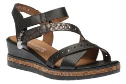 Remonte Oden Sandal Black