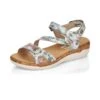 Remonte Soft Loose White Multicolour Sandal