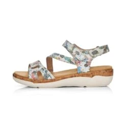 Remonte Soft Loose White Multicolour Sandal -Rockport Store remr685090b