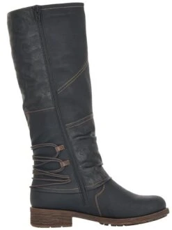 Remonte Mombasa Black Tall Boot -Rockport Store ried807801a