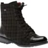 Remonte Largo Black Grey Tartan Ankle Dress Boot -Rockport Store rier330903