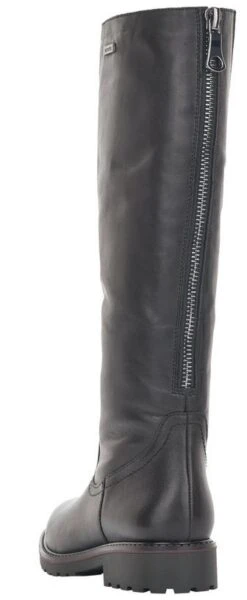 Remonte Cristallino Black Leather Tall Boot 9 Remonte Cristallino Black Leather Tall Boot -Rockport Store rier657601c