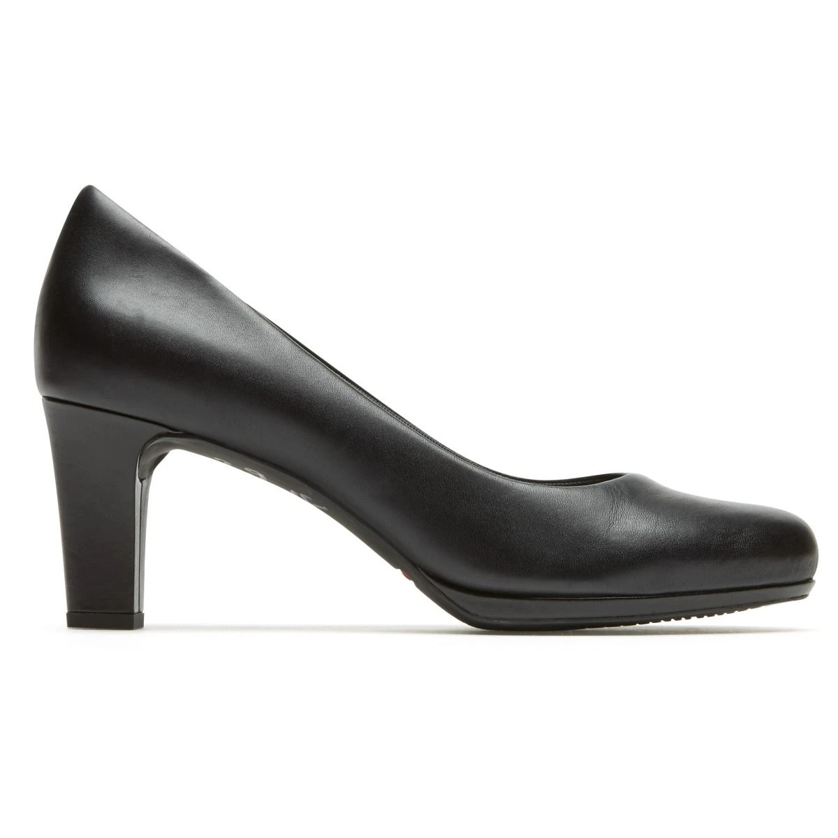 Rockport Total Motion Leah Black Leather Dress Pump 4 Rockport Total Motion Leah Black Leather Dress Pump - Image 2
