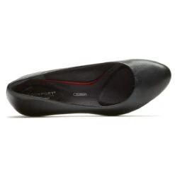 Rockport Total Motion Leah Black Leather Dress Pump 8 Rockport Total Motion Leah Black Leather Dress Pump -Rockport Store rocleah01b