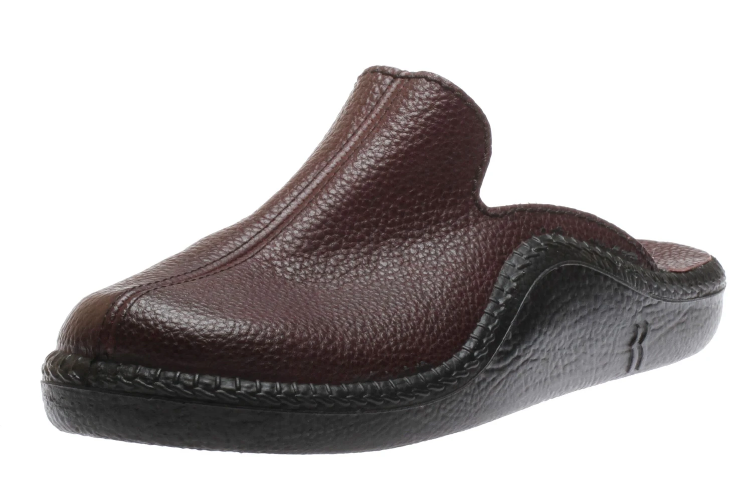 Monaco 202G Bordo Wine Leather Slipper 3 Monaco 202G Bordo Wine Leather Slipper